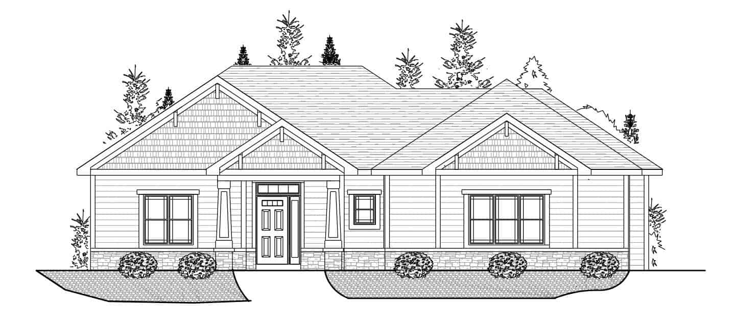 Liberty-V Rendering Choosing a home builder