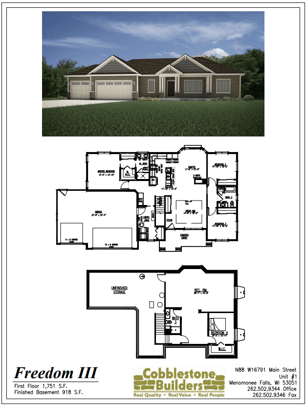 Freedom III by Cobblestone Builders